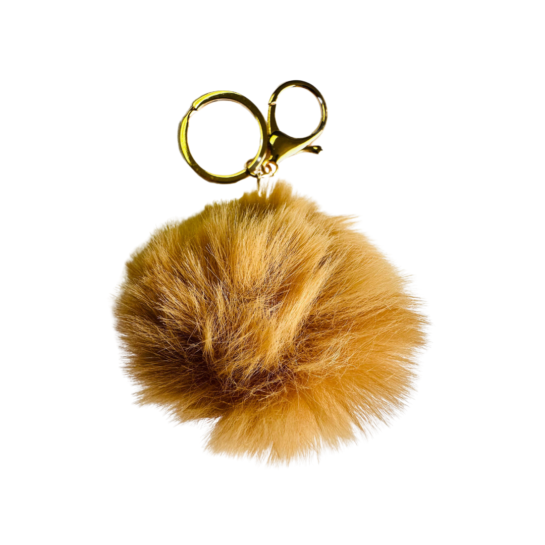 Pom Pom Keychain