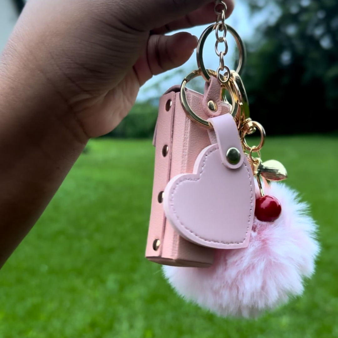 Lipstick Holder Keychain
