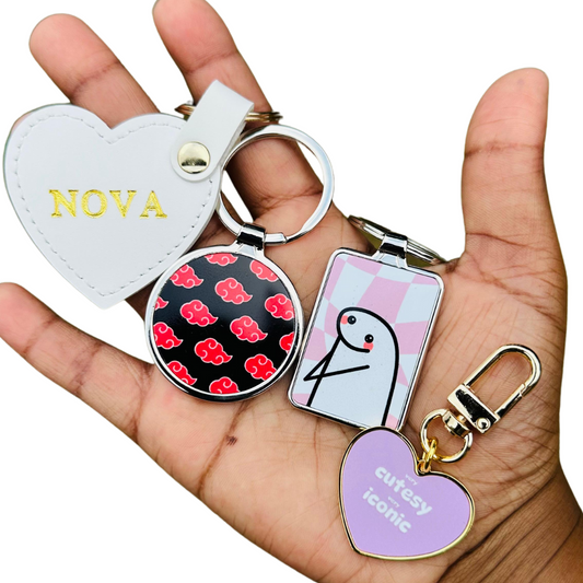 Custom Sublimation Keychain